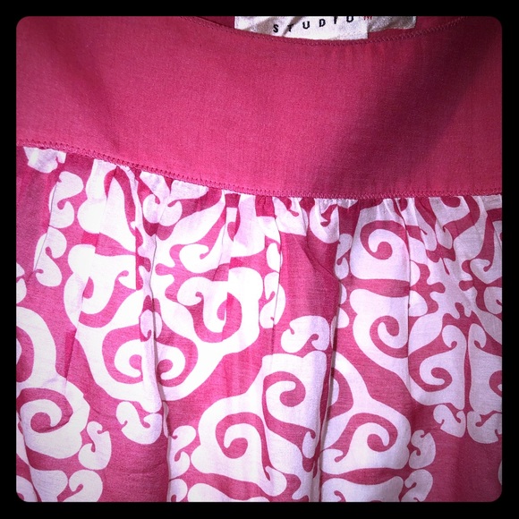 *NWOT* Studio M Sleeveless Flowy Dress - Picture 5 of 6